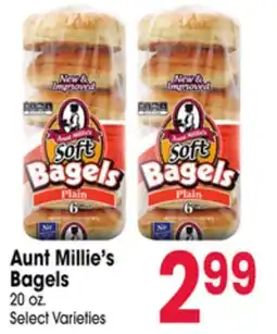 Jewel-Osco Aunt Millie's Bagels offer