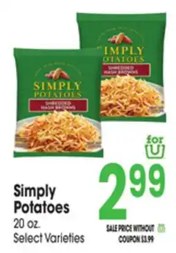 Jewel-Osco Simply Potatoes offer