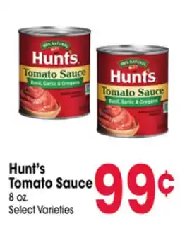 Jewel-Osco Hunt's Tomato Sauce offer