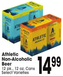 Jewel-Osco Athletic Non-Alcoholic Beer offer