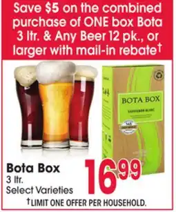 Jewel-Osco Bota Box offer