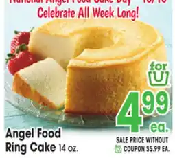 Jewel-Osco Angel Food Ring Cake offer