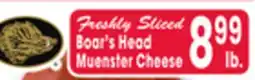 Jewel-Osco Boar's Head Muenster Cheese offer
