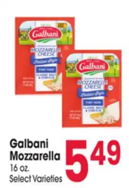 Jewel-Osco Galbani Mozzarella offer