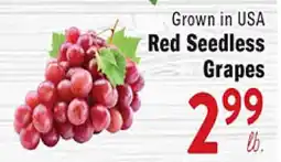Rio Valley Market Red Seedless Grapes offer