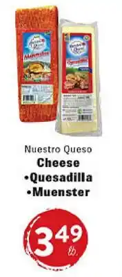 Rio Valley Market Nuestro Queso offer