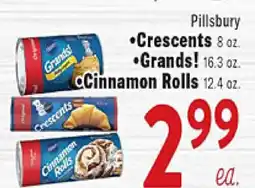 Rio Valley Market Pillsbury •Crescents 8 oz. •Grands! 16.3 oz. •Cinnamon Rolls 12.4 oz offer