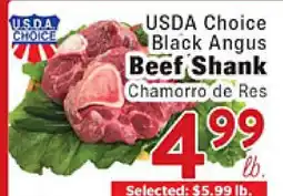 Rio Valley Market USDA Choice Black Angus Beef Shank offer