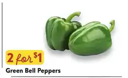 Fresh Thyme Green Bell Peppers offer