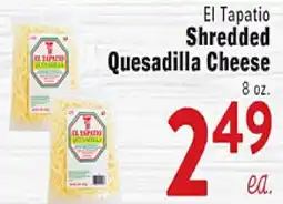 Rio Valley Market El Tapatio Shredded Quesadilla Cheese offer