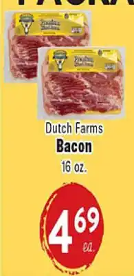 Rio Valley Market Dutch Farms Bacon offer