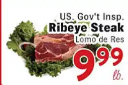 Rio Valley Market US. Gov't Insp. Ribeye Steak offer