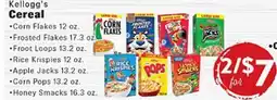 Rio Valley Market Kellogg's Cereal offer