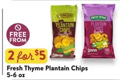 Fresh Thyme Fresh Thyme Plantain Chips offer