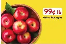 Fresh Thyme Gala or Fuji Apples offer