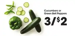 Food 4 Less Cucumbers or Green Bell Peppers offer