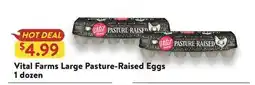 Fresh Thyme Vital Farms Large Pasture-Raised Eggs offer