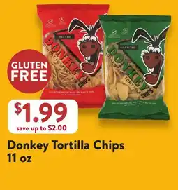 Fresh Thyme Donkey Tortilla Chips offer