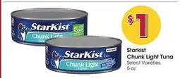 Food 4 Less Starkist Chunk Light Tuna offer