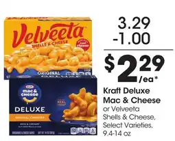 Food 4 Less Kraft Deluxe Mac & Cheese offer
