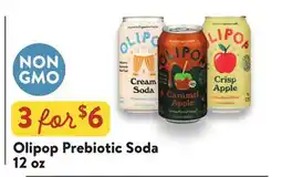 Fresh Thyme Olipop Prebiotic Soda offer