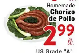 Rio Valley Market Homemade Chorizo de Pollo offer