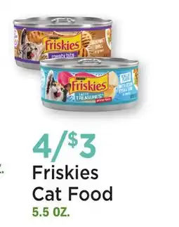 Heinen's Friskies Cat Food offer