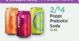 Heinen's Poppi Prebiotic Soda offer