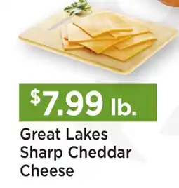 Heinen's Great Lakes Sharp Cheddar Cheese offer