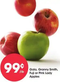 Food 4 Less Gala, Granny Smith, Fuji or Pink Lady Apples offer