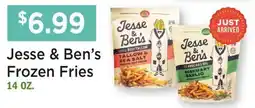 Heinen's Jesse & Ben's Frozen Fries offer