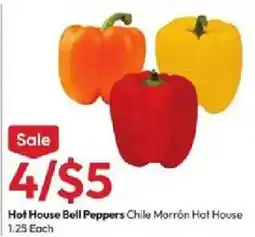 Stater Bros Hot House Bell Peppers offer