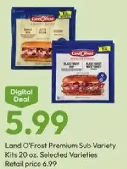 Stater Bros Land O'Frost Premium Sub Variety offer