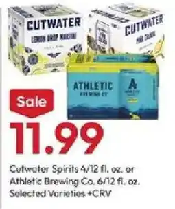 Stater Bros Cutwater Spirits or Athletic Brewing Co. offer