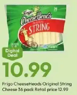 Stater Bros Frigo CheeseHeads Original String Cheese offer