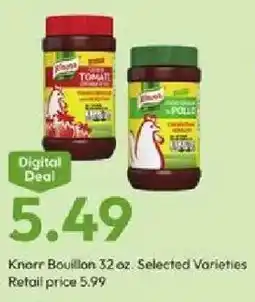 Stater Bros Knorr Bouillon offer