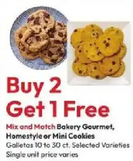 Mix and Match Bakery Gourmet, Homestyle or Mini Cookies