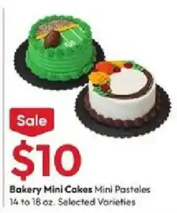 Stater Bros Bakery Mini Cakes Mini Pasteles offer