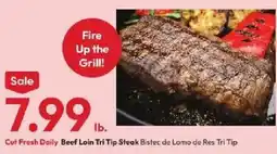 Stater Bros Beef Loin Tri Tip Steak offer
