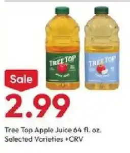 Stater Bros Tree Top Apple Juice offer