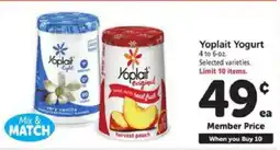 Safeway Yoplait Yogurt offer