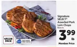Safeway Signature SELECT Assorted Pork Loin Chops offer