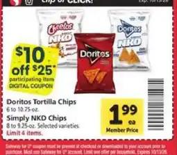 Safeway Doritos Tortilla Chips offer