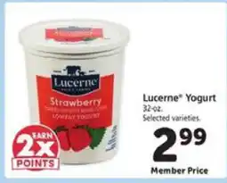 Safeway Lucerne Yogurt offer