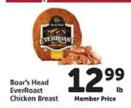 Safeway Boar's Head EverRoast Chicken Breast offer
