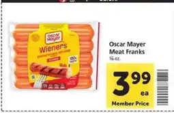 Safeway Oscar Mayer Meat Franks offer
