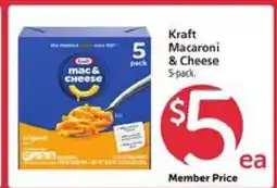 Safeway Kraft Macaroni & Cheese offer
