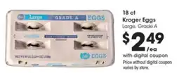 Pick'n Save Kroger Eggs offer
