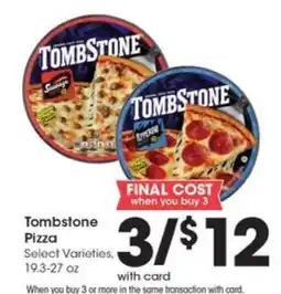 Pick'n Save TombStone Pizza offer