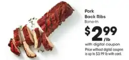 Pick'n Save Pork Back Ribs offer